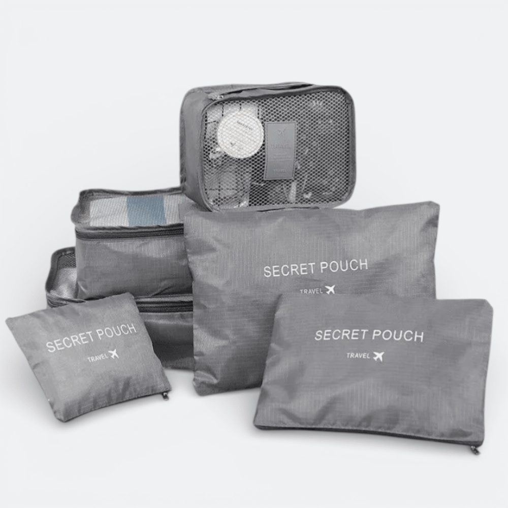 Kit Organisateur Valise Mauve Fumé - | AïtaVia