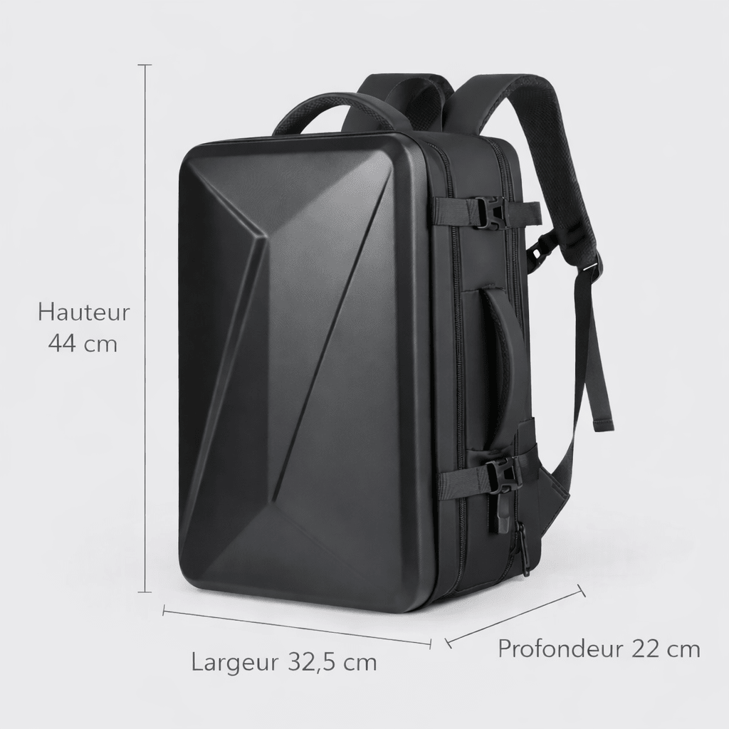 Sac à Dos Cabine Grande Capacité Gris Perle - | AïtaVia