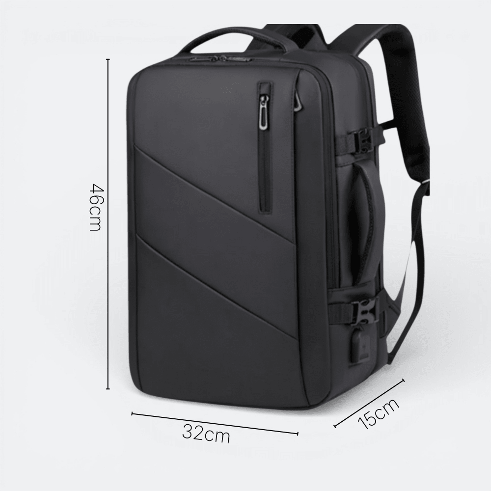 Sac à Dos Voyage Extensible Gris Neutre - | AïtaVia