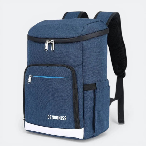 Sac à dos de voyage étanche bleu profond