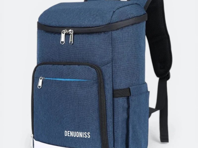 Sac à dos de voyage étanche bleu profond