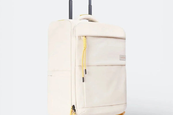 Valise cabine 4 roues beige ivoire