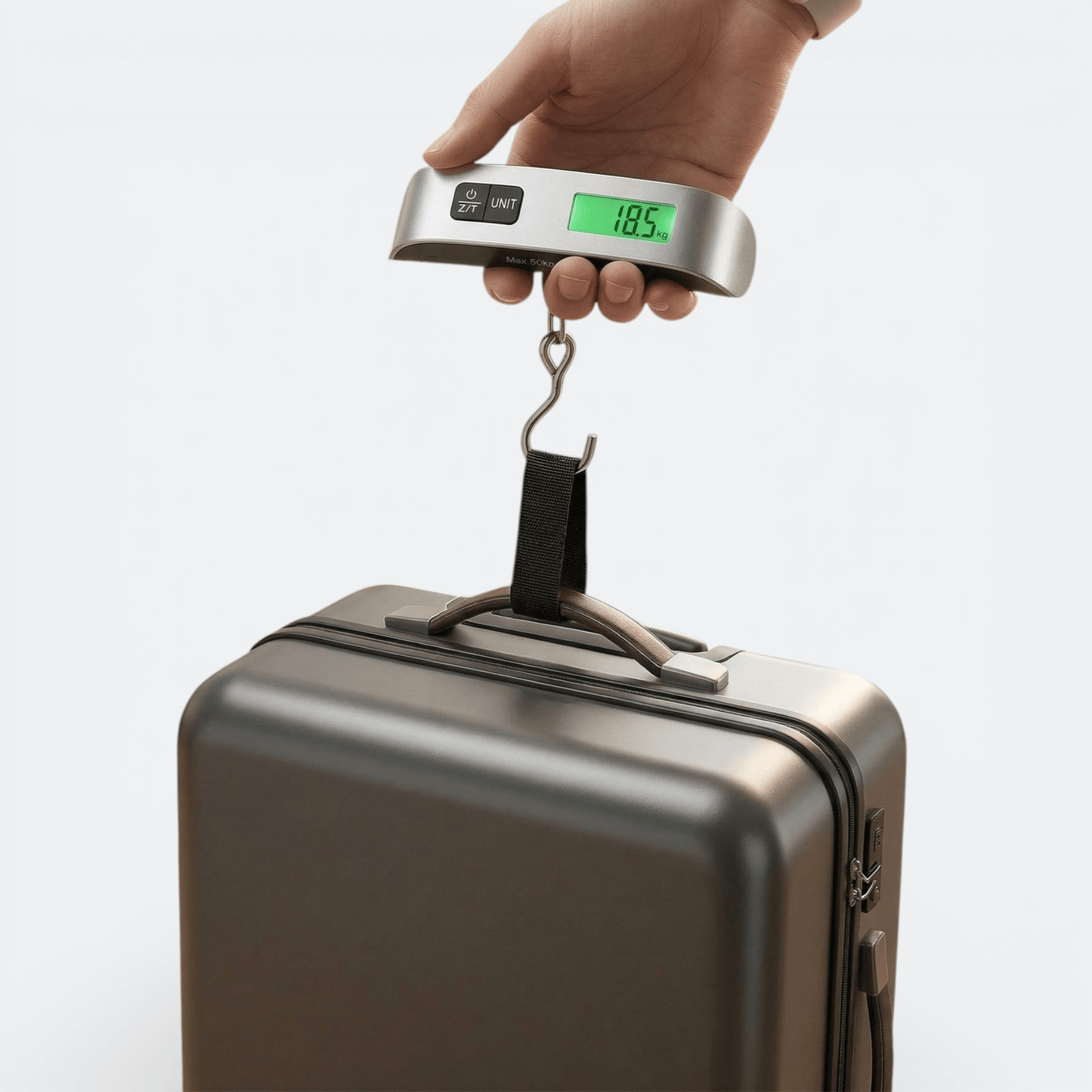 Balance Portable pour Valise Gris Argenté - | AïtaVia