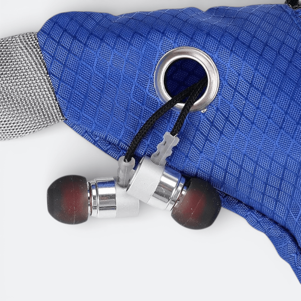 Banane de Voyage Ceinture Bleu Saphir - | AïtaVia