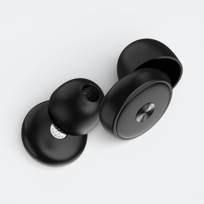 Bouchons Oreille Confortable Noir Profond - | AïtaVia