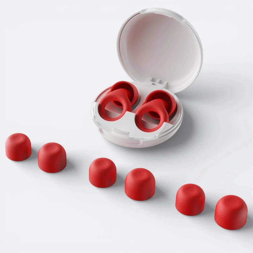 Bouchons Oreille Réduction Bruit Rouge - | AïtaVia