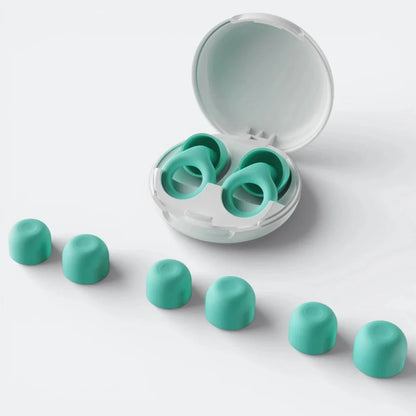 Bouchons Oreille Réduction Bruit Vert Lagon - | AïtaVia