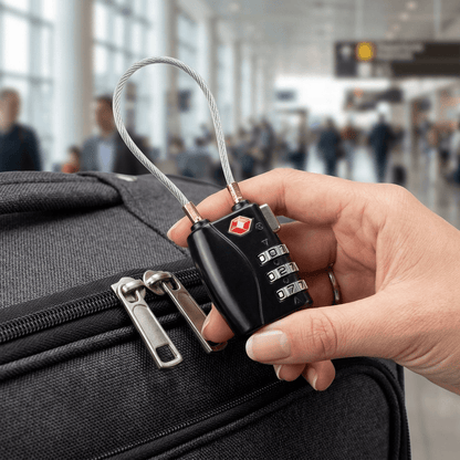 Cadenas TSA Valise Argent Brillant - | AïtaVia