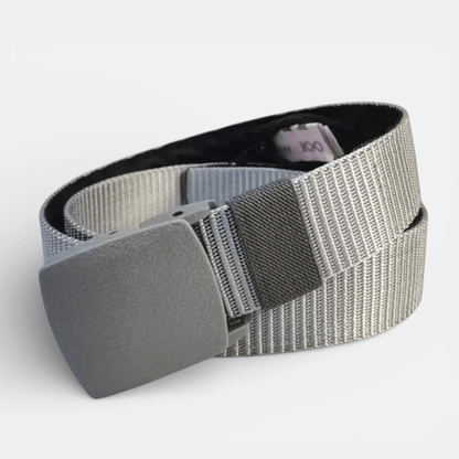 Ceinture de Voyage porte pour Argent Gris Neutre - | AïtaVia