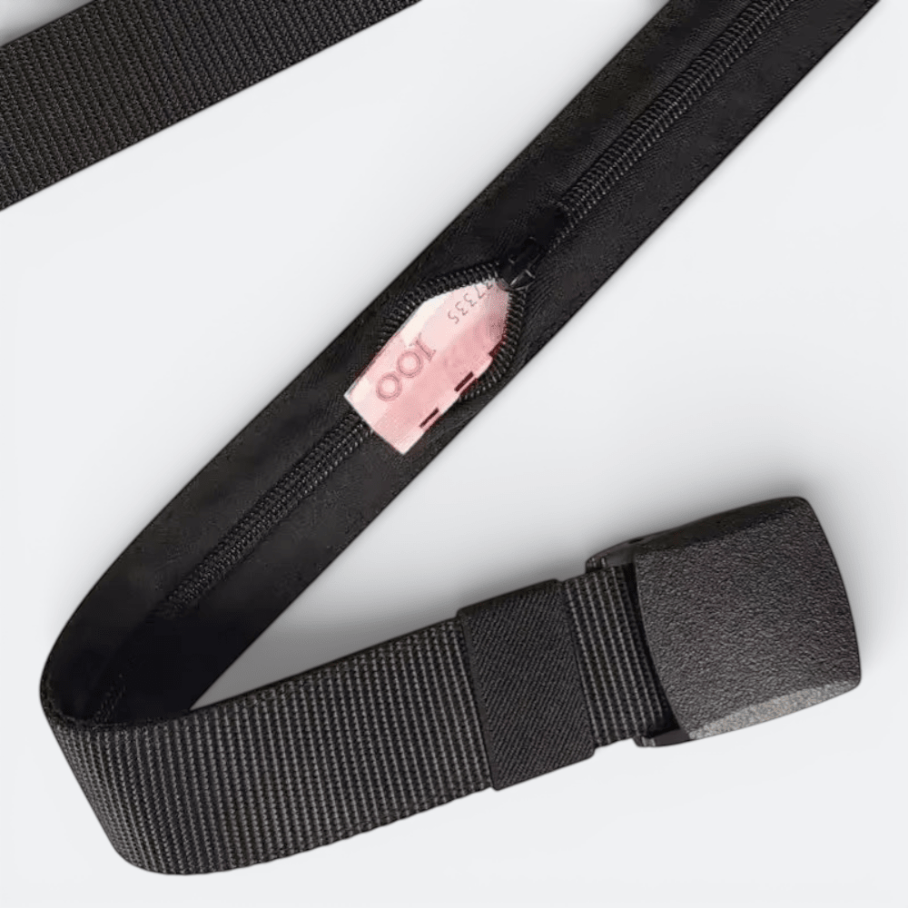 Ceinture de Voyage porte pour Argent Vert Tilleul - | AïtaVia
