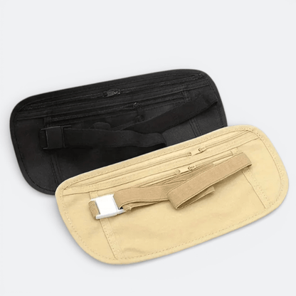 Ceinture de Voyage Trekking Jaune Sable - | AïtaVia