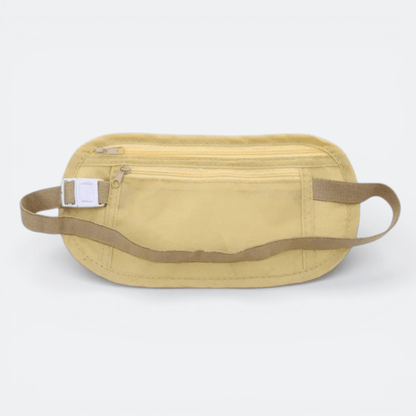 Ceinture de Voyage Trekking Jaune Sable - | AïtaVia