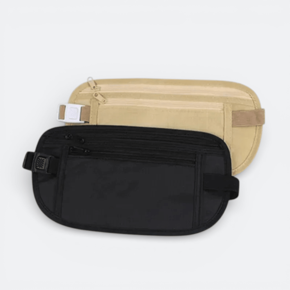 Ceinture de Voyage Trekking Jaune Sable - | AïtaVia