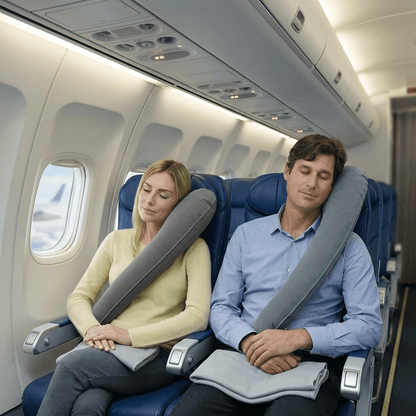 Coussin de Tête Voiture Bleu Grisé - | AïtaVia