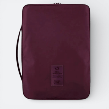 Etui pour Chemise Voyage Bordeaux Foncé - | AïtaVia