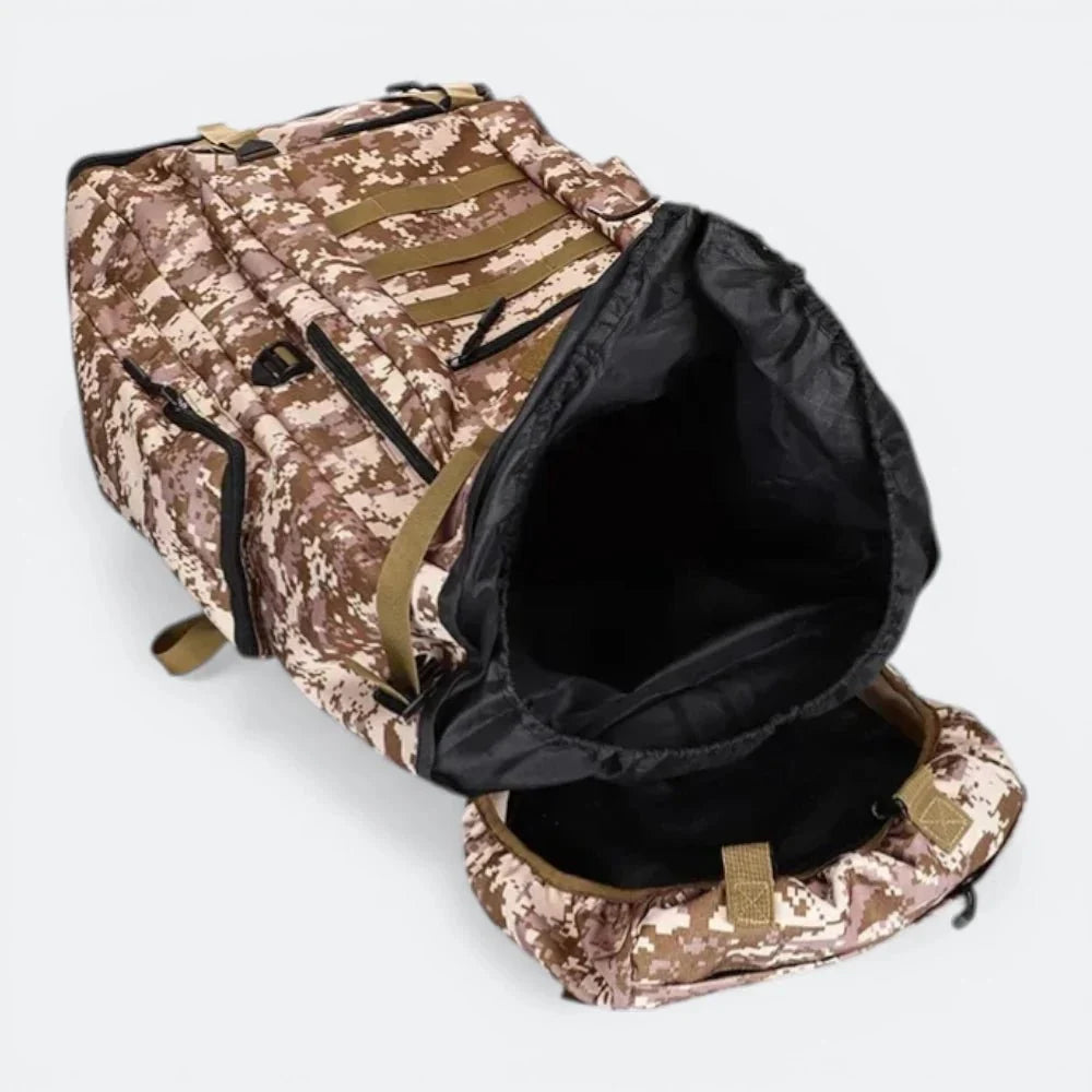 Grand Sac à Dos Homme Alpinisme Noir Charbon - | AïtaVia