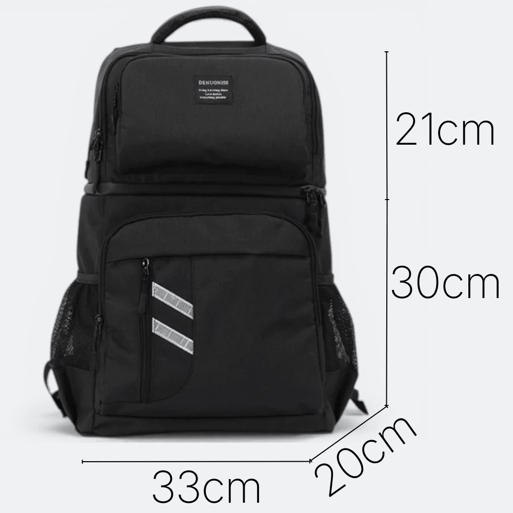 Grand Sac à Dos Isotherme Gris Clair - | AïtaVia