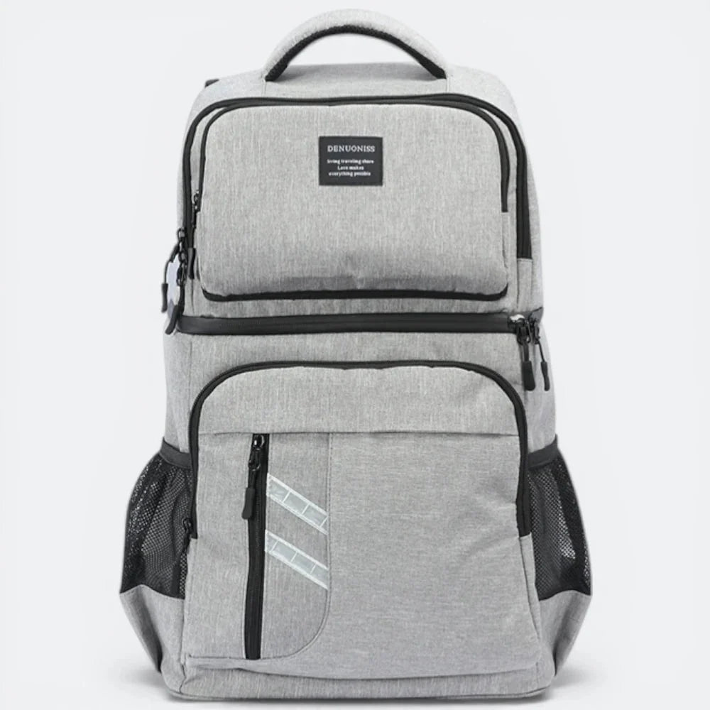Grand Sac à Dos Isotherme Gris Clair - | AïtaVia