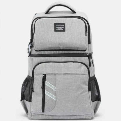 Grand Sac à Dos Isotherme Gris Clair - | AïtaVia