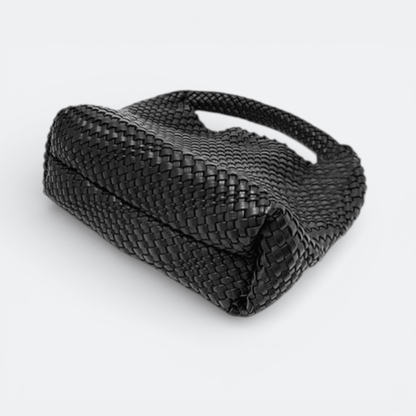 Grand Sac à Main Femme Cuir Souple Argent Fumé - | AïtaVia