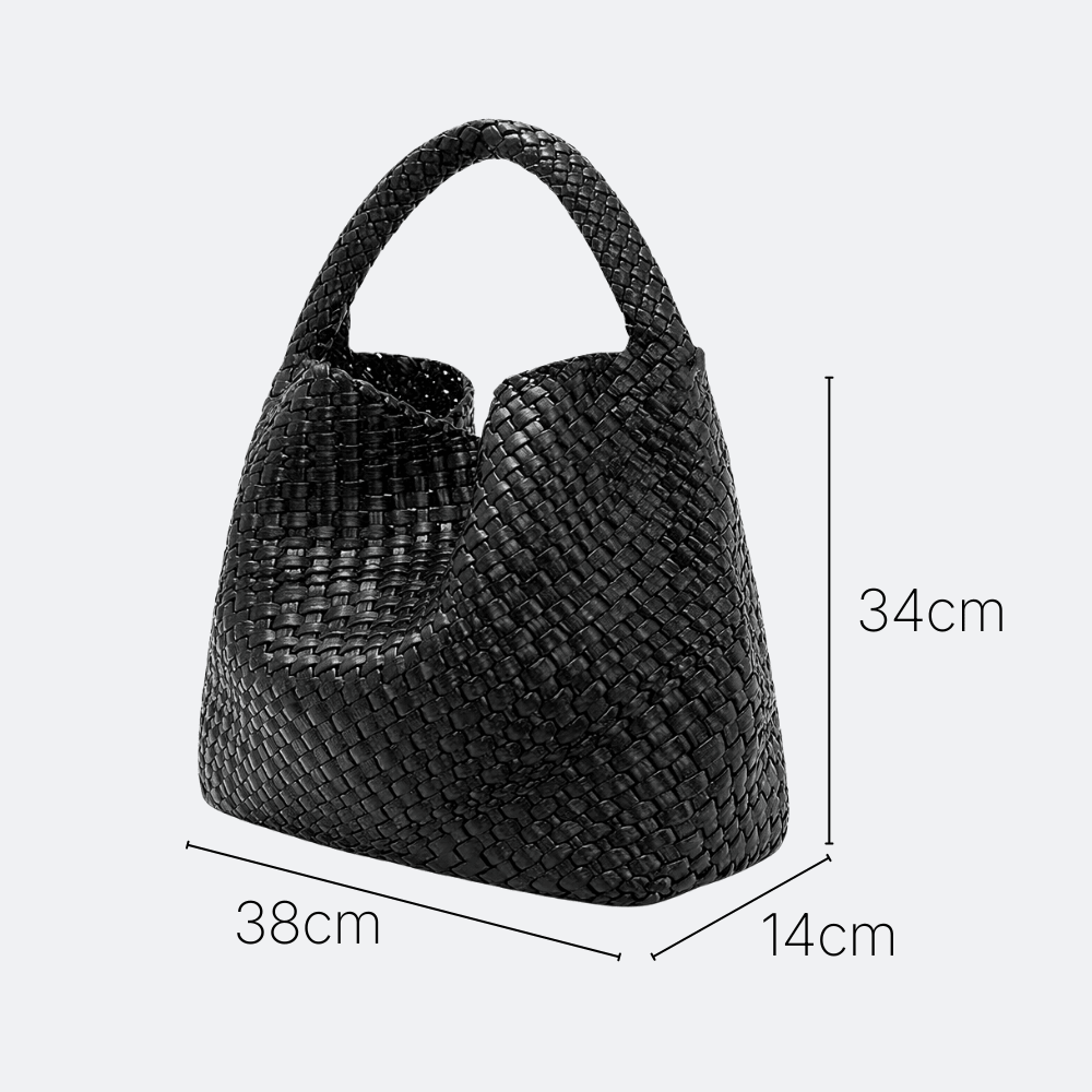 Grand Sac à Main Femme Cuir Souple Argent Fumé - | AïtaVia