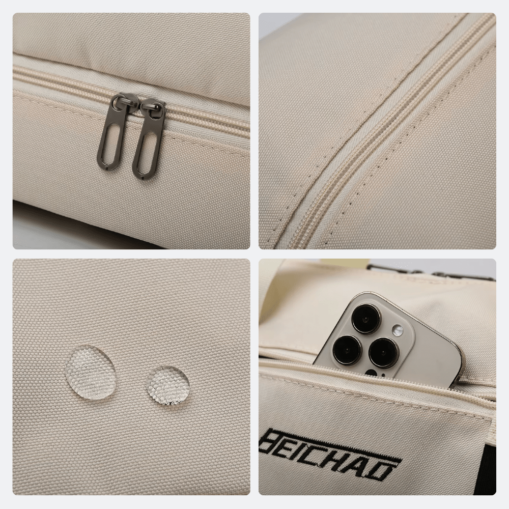 Grand Sac de Sport Homme Gris Clair - | AïtaVia