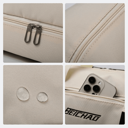 Grand Sac de Sport Homme Gris Clair - | AïtaVia