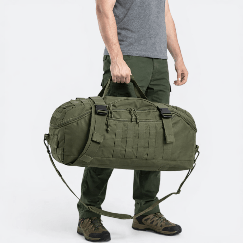 Grand Sac de Voyage Homme Noir - | AïtaVia