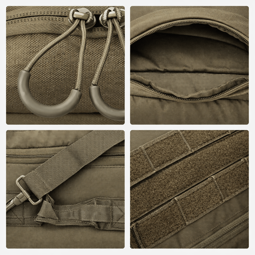 Grand Sac de Voyage Homme Noir - | AïtaVia