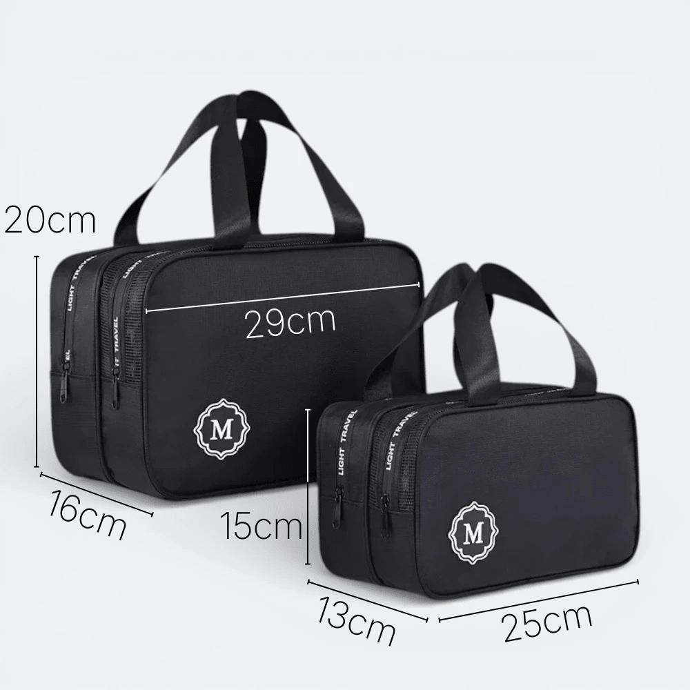 Grande Trousse de Maquillage Noir Profond - | AïtaVia