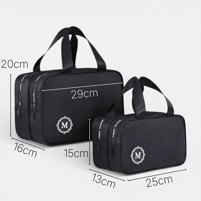 Grande Trousse de Maquillage Noir Profond - | AïtaVia