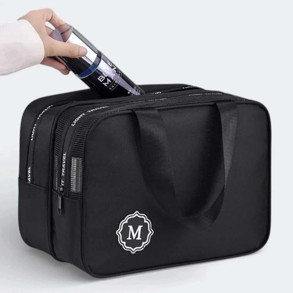 Grande Trousse de Maquillage Noir Profond - | AïtaVia