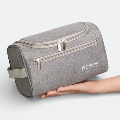 Grande Trousse de Toilette de Voyage Bleu Ardoise - | AïtaVia