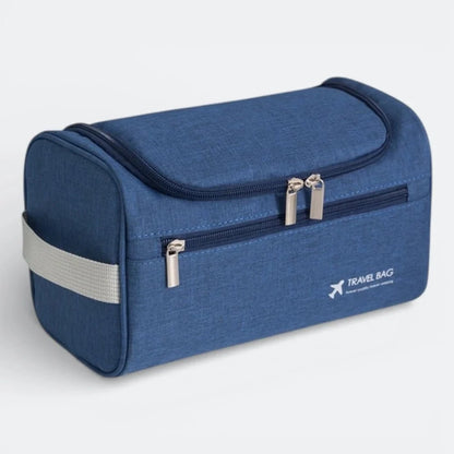 Grande Trousse de Toilette de Voyage Bleu Ardoise - | AïtaVia