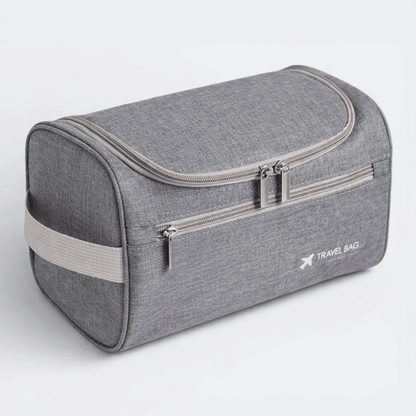 Grande Trousse de Toilette de Voyage Gris Pierre - | AïtaVia