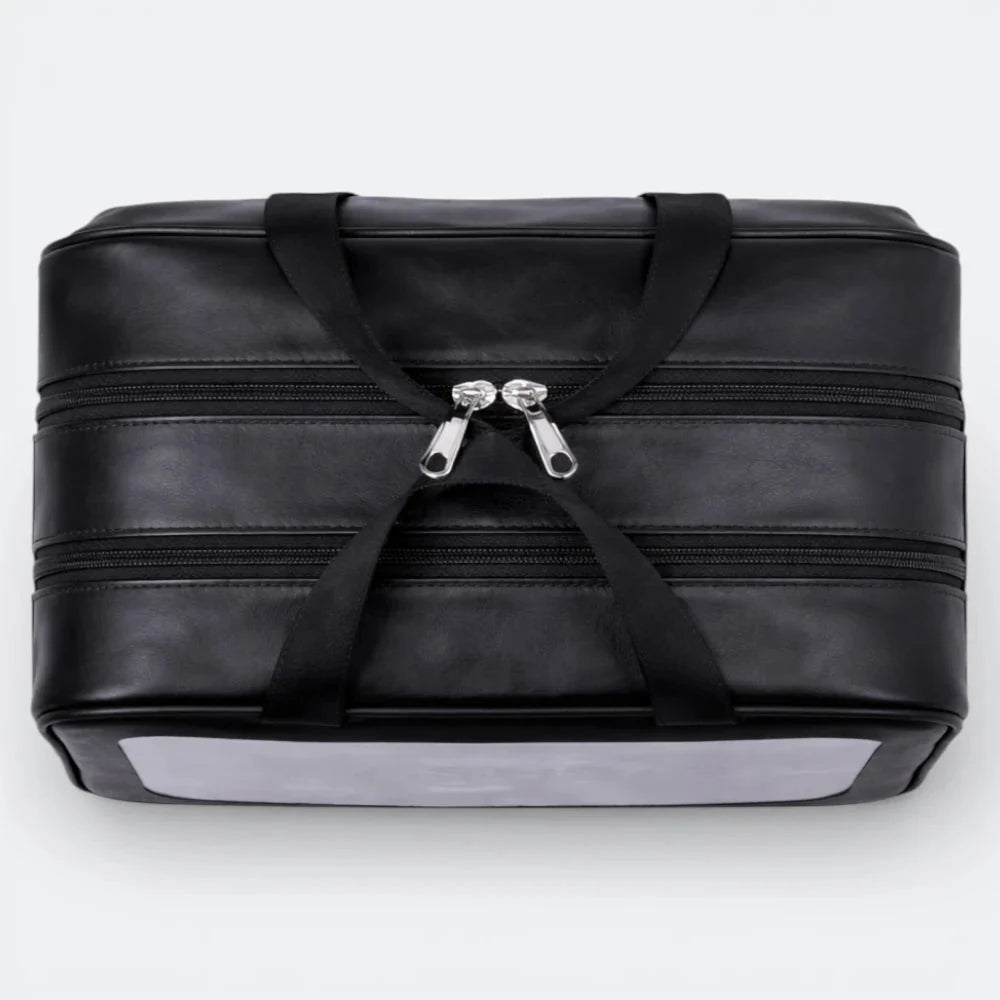 Grande Trousse de Toilette Transparente Bleu Lagune - | AïtaVia