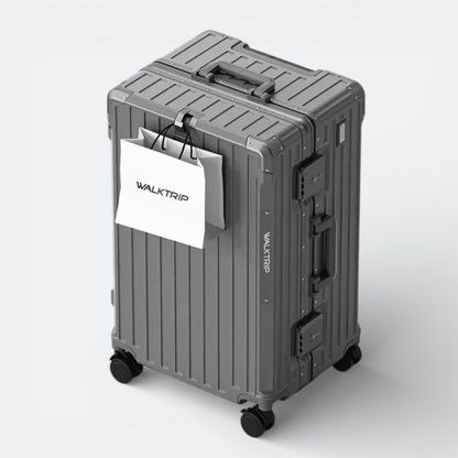 Grande Valise Rigides à Roues Pivotantes Gris Neutre - | AïtaVia