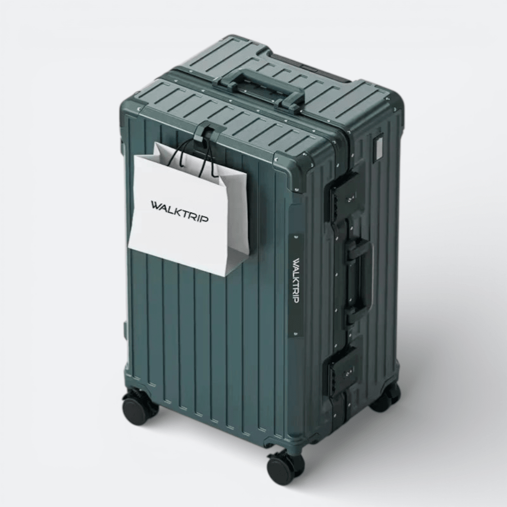 Grande Valise Rigides à Roues Pivotantes Vert Profond - | AïtaVia