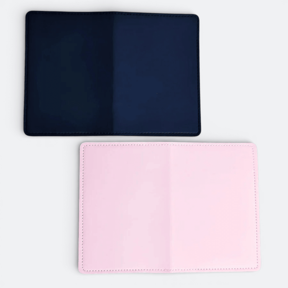 Housse de Passeport Noir / Rose - | AïtaVia