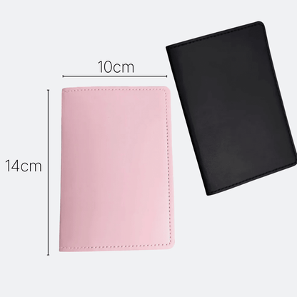 Housse de Passeport Noir / Rose - | AïtaVia