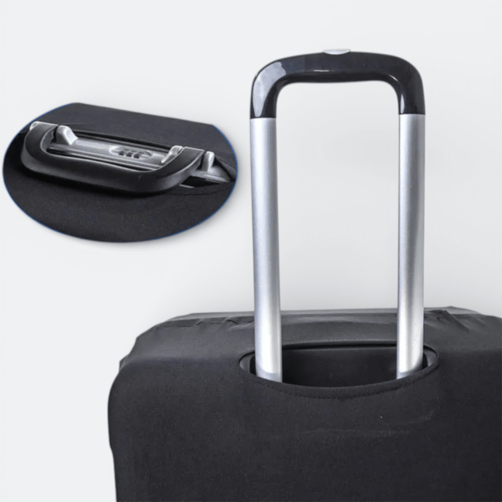 Housse Protection Valise Voyage Rouge Brique - | AïtaVia