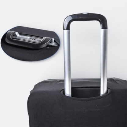 Housse Protection Valise Voyage Rouge Brique - | AïtaVia