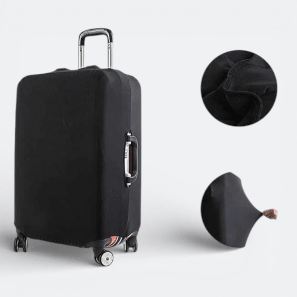 Housse Protection Valise Voyage Rouge Brique - | AïtaVia