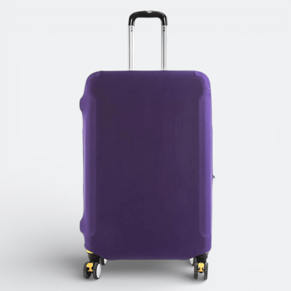 Housse Protection Valise Voyage Violet Prune - | AïtaVia
