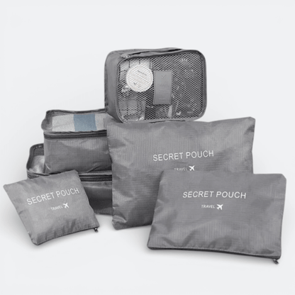 Kit Organisateur Valise Mauve Fumé - | AïtaVia