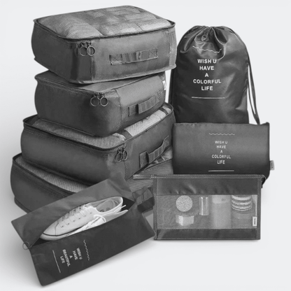 Lot Organisateur Bagages Vert Lagon - | AïtaVia