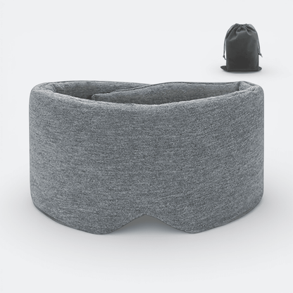 Masque de Sommeil Occultant Gris Neutre - | AïtaVia