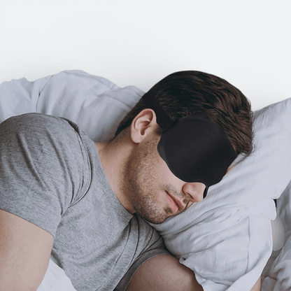 Masque de Sommeil Rembourré Brun Cuivré - | AïtaVia