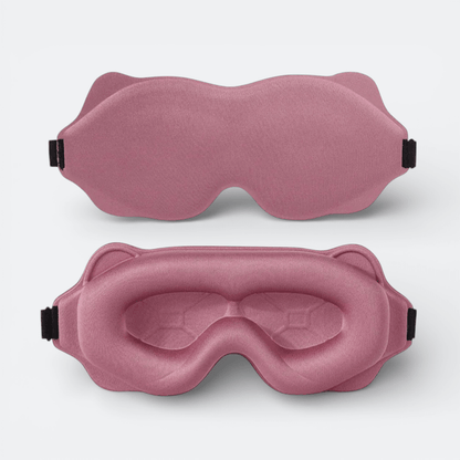 Masque de Sommeil Rembourré Rose Bois - | AïtaVia