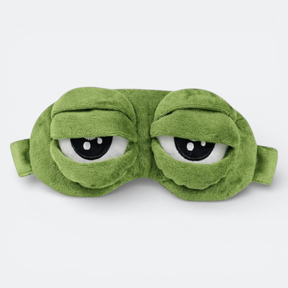 Masque de Sommeil Rigolo Vert Chartreuse - | AïtaVia